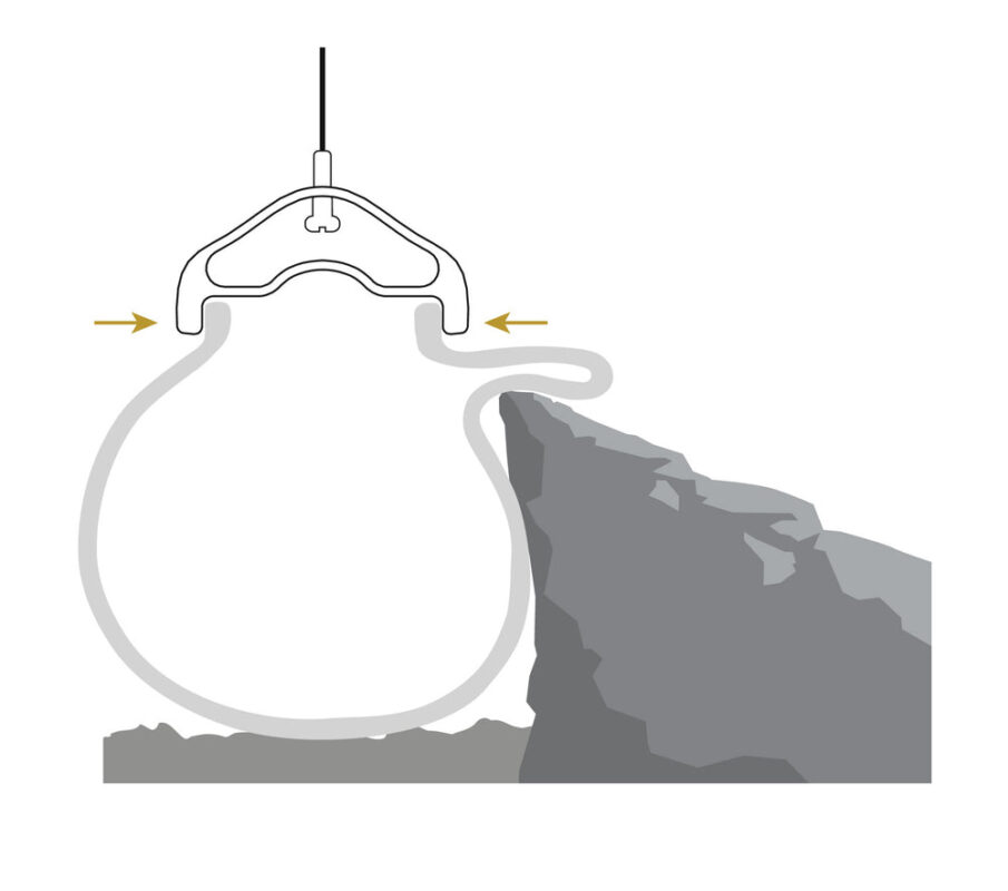 ワイドフックレスビーズ