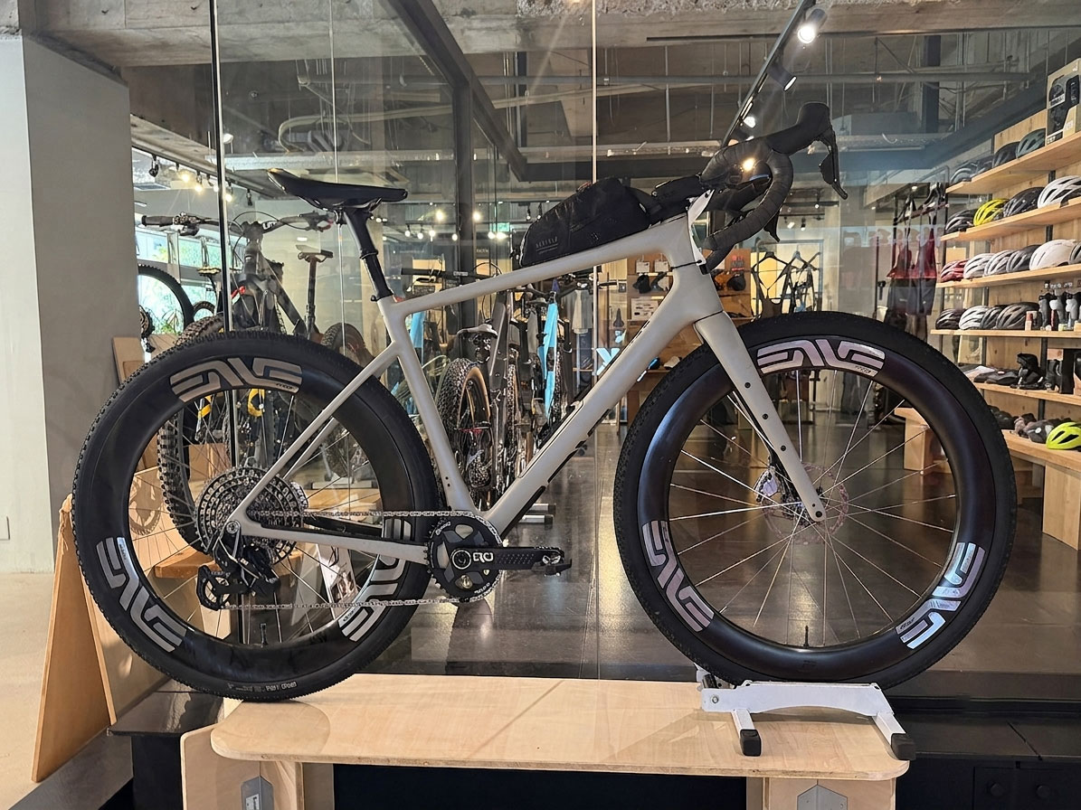 佐野 淳哉さんが、やくらいグラベルを走った、ENVE MOG BIKE CHECK