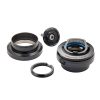 ブラック HCR ヘッドセット TPR EC44/28.6/EC44/40 BLK アセンブリ部品一式（カップ2個、クラウンレース、ボルト付きトップキャップを含む）。.