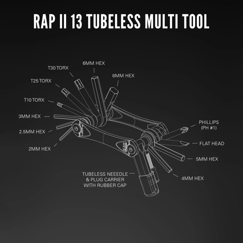 LEZYNE RAP II 13 TUBELESSラップ II 13 チューブレス - LEZYNE