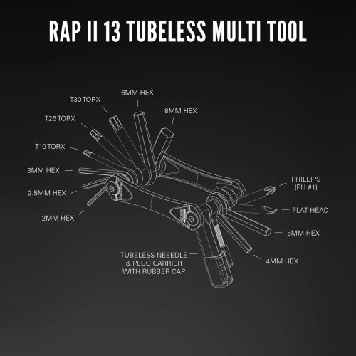 Alternative view of RAP II 13 TUBELESS<h6>ラップ II 13 チューブレス</h6>