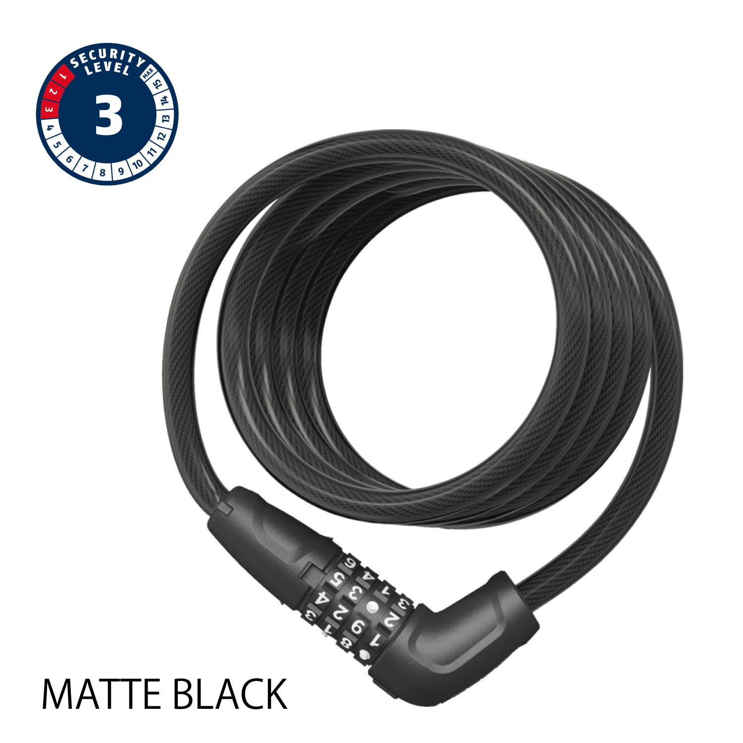 ABUS NUMERO 5510C/18010mmコイル ケーブル 180cm - ABUS アブス公式サイト