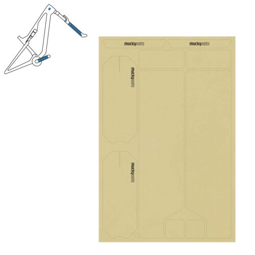 SKINZ FORK CRANK PROTECTION CLEAR<h6>スキンズ フォーク＆クランク プロテクション</h6>