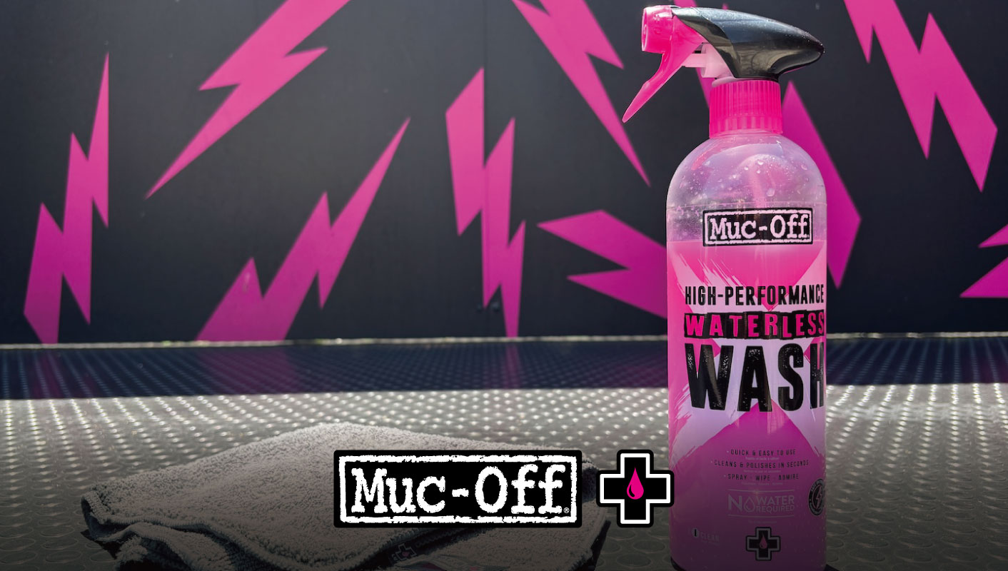 レインボーアーク　ミセルウォッシュ 全身洗浄料 MTBやグラベルにも！水なし洗車「MUC-OFF WATERLESS WASH」で、走った