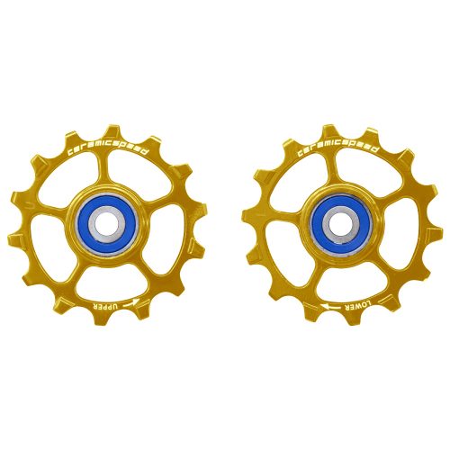 PULLEYWHEELS SRAM EAGLE&AXS12S GOLD<h6>スラムEAGLE AXS 12S用プーリーホイール</h6>