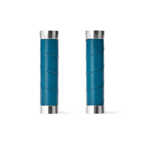 Alternative view of SLENDER LEATHER GRIPS 130/130 TEAL