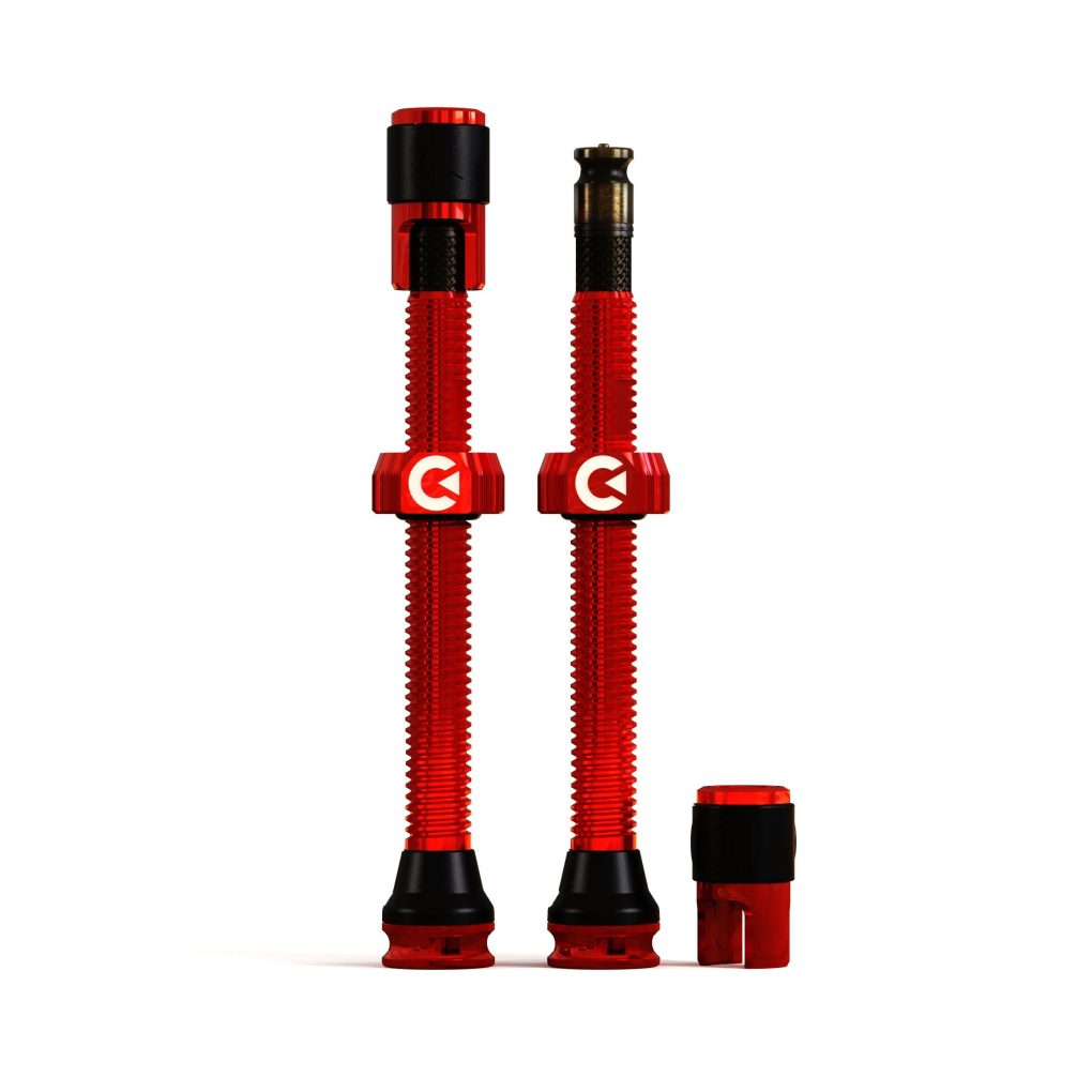 【中古】17インチ4本セット CH-Rなどに‼️新品ゴムバルブお付けします‼️ CLIK TUBELESS VALVE SETSチューブレスバルブセット - ダイアテック
