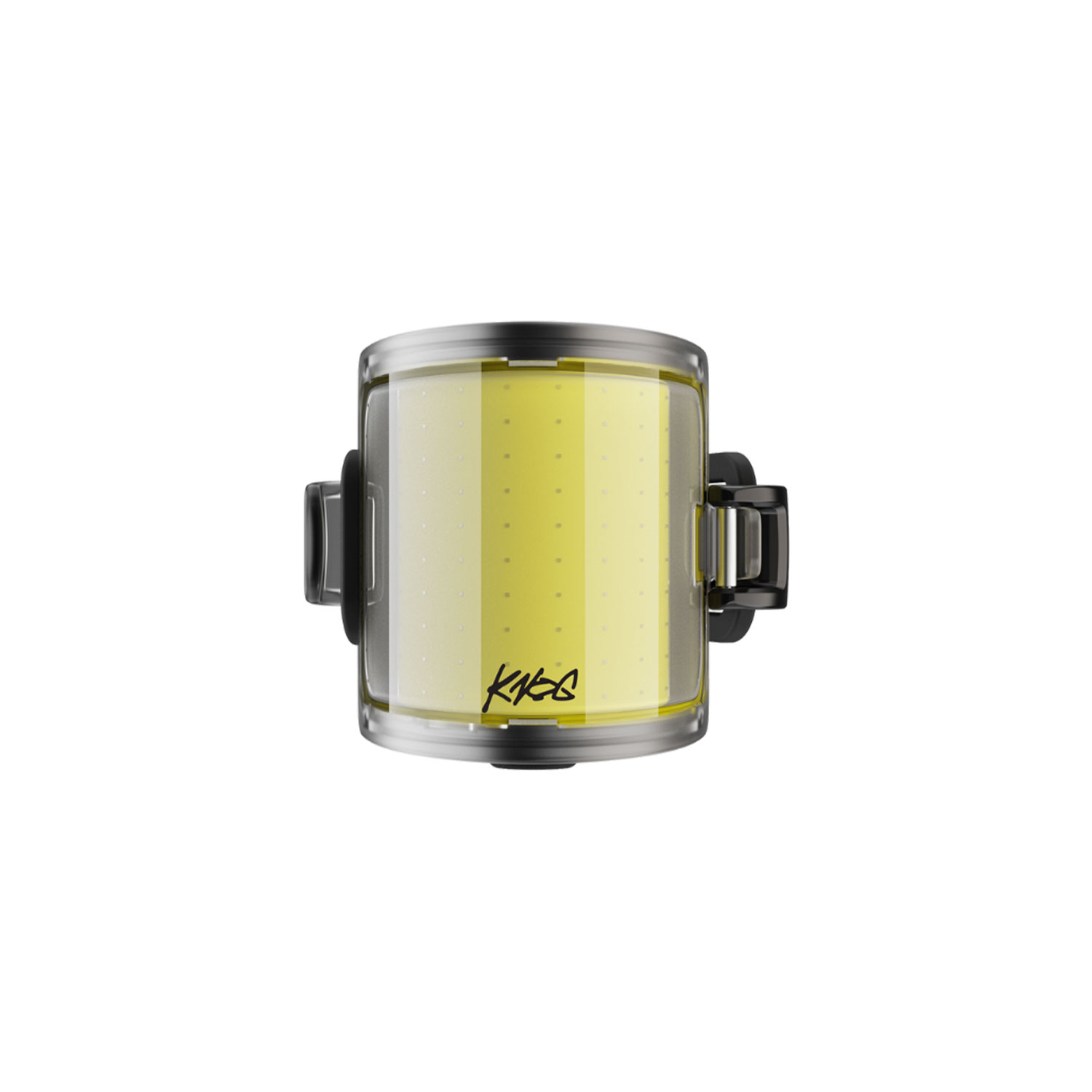 黄色の自転車用ライトの製品画像