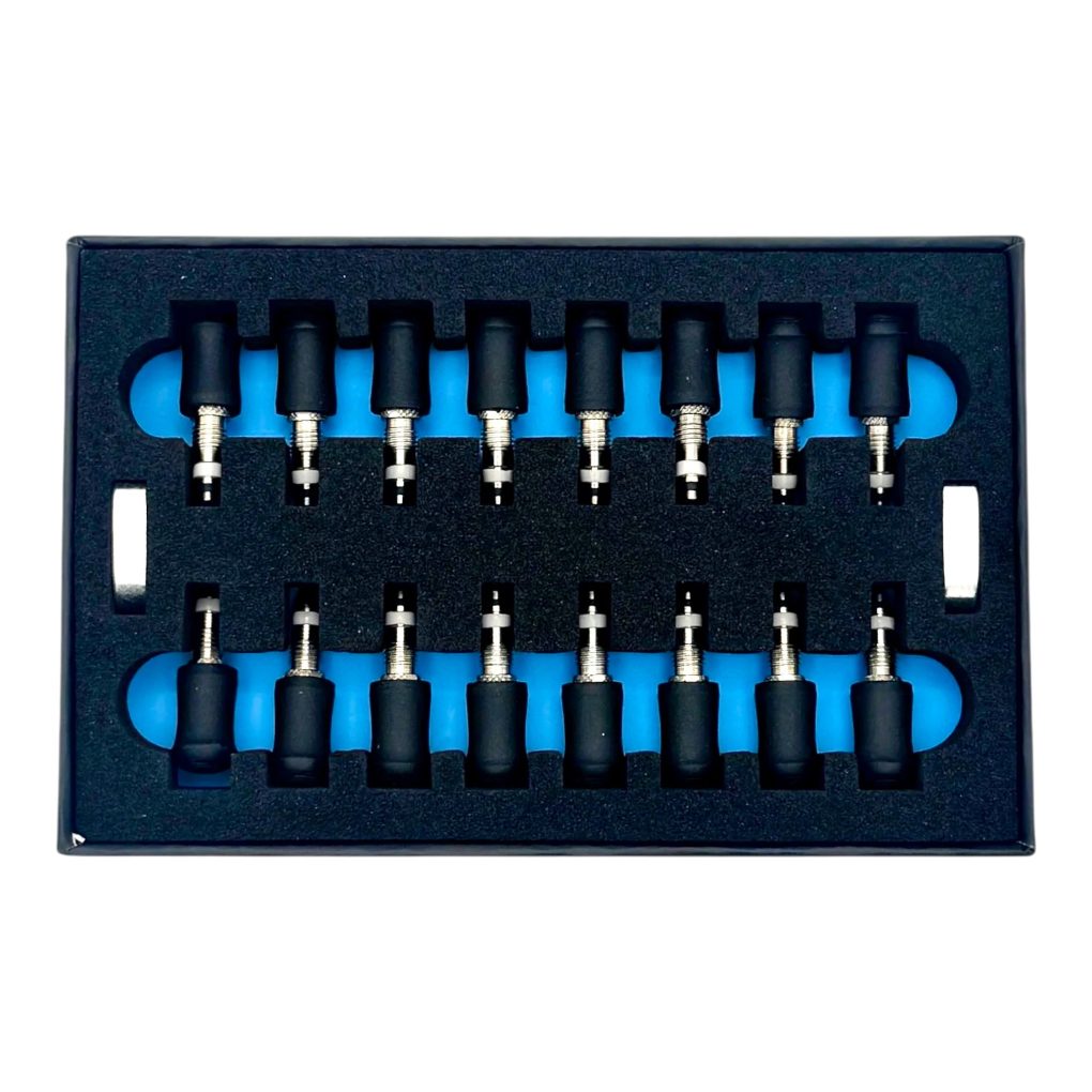 CLIK VALVE HI-FLOW CORES FOR PRESTA STEMS 16 PACK - ダイアテック