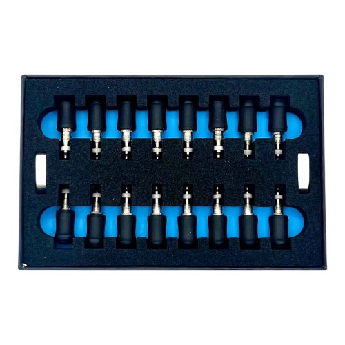 CLIK VALVE HI-FLOW CORES FOR PRESTA STEMS 16 PACK