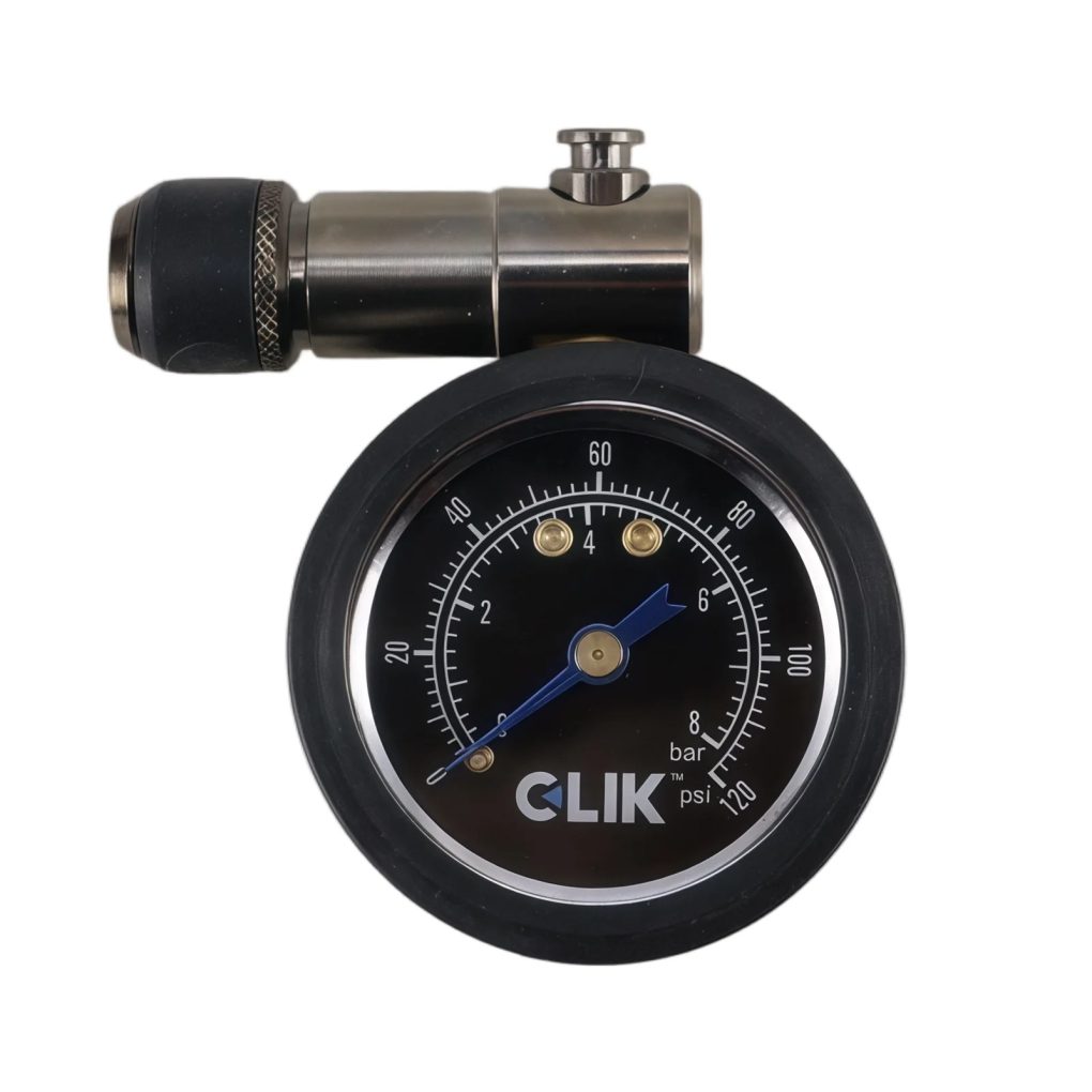 空気圧測定機器 CLIK GEN-2 MECHANICAL TIRE PRESSURE GAUGEクリック専用アナログ